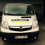 Kärcher – autó logózása