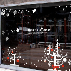 karácsonyi dekoráció, ablakdekoráció, kirakat dekoráció, üzlet díszítés, nyomda