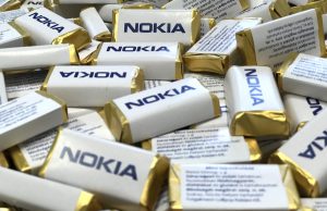 Nokia, reklámcsoki, reklámédesség, egyedi csoki, mini csoki, reklámédesség, logós csoki, Magyarország